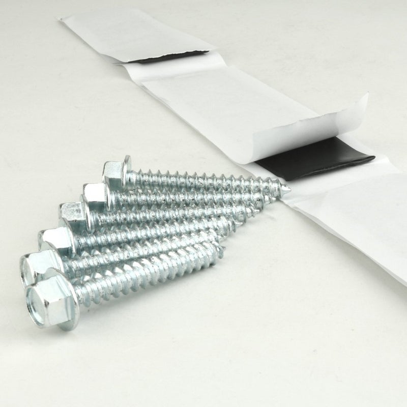 Skywalker Weather-Resistant Pitch Pad Kit for Roof-Mounted Antenna Tripods with (3) Foot Sealers & (6) Lag Screws - Image 2
